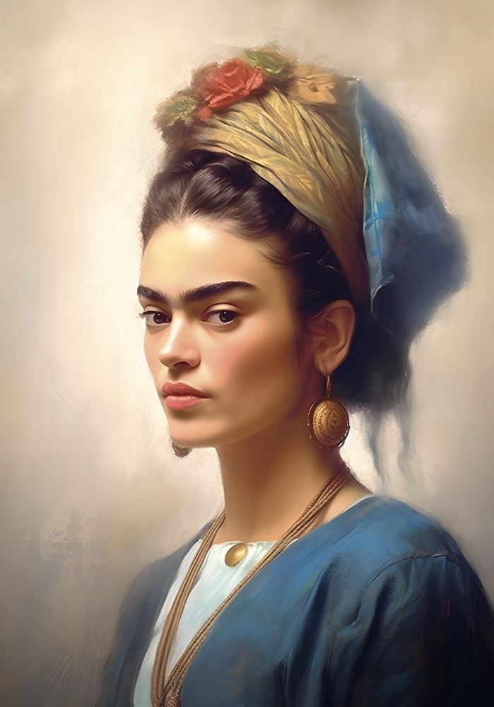 Affiche design Poster Frida Kahlo