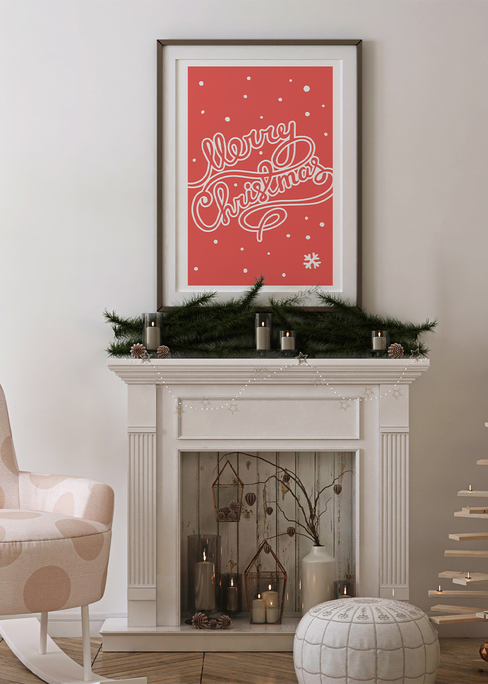 Affiche merry christmas
