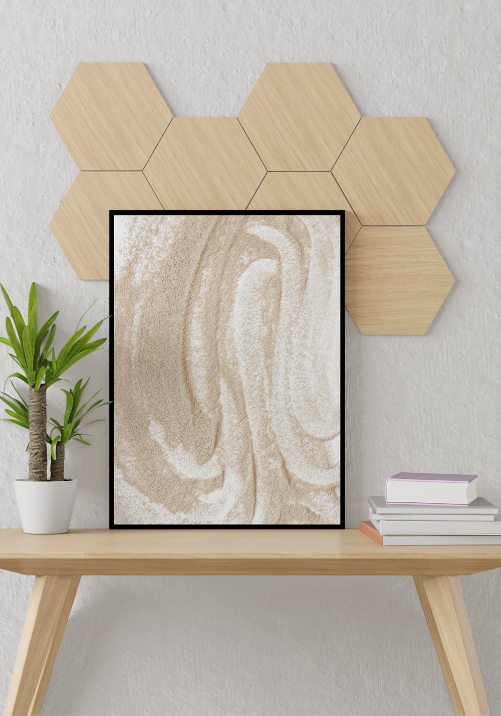 Sable texture été Affiche