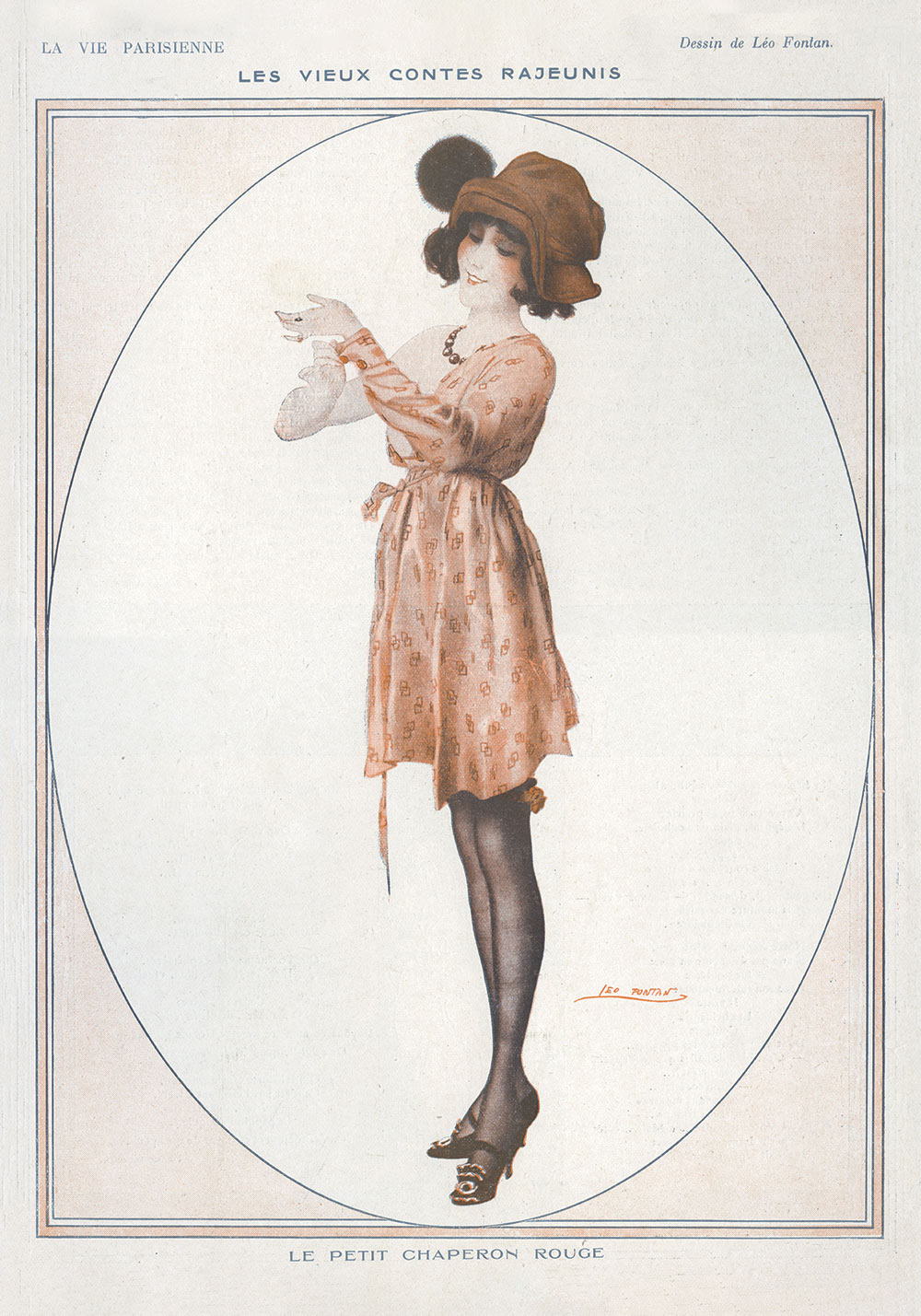 Affiche Le Petit Chaperon rouge La vie parisienne