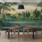a-photo-of-a-dining-room-with-a-mural-of_YKRggOS4Qaevk2b6IUawUQ_T8rFcNY1R2ahDTjsqDp-Bw
