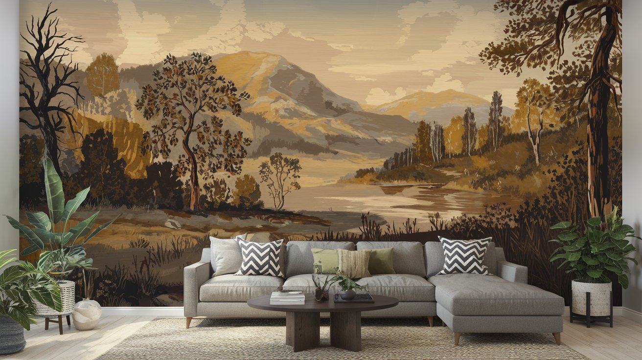 Grand tableau mural du salon : Comment le choisir ? a-photo-of-a-large-mural-in-a-living-roo_Ea2srBzUSXSCODIZTsKHzA_8wtpUI54TtuR_Q_h6Ayywg
