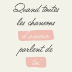 Affiche amour originale