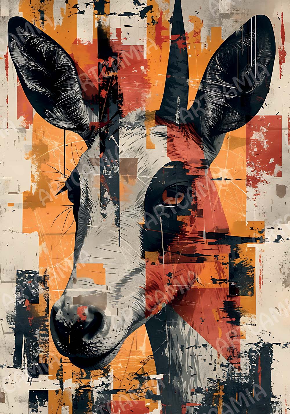 Affiche antilope