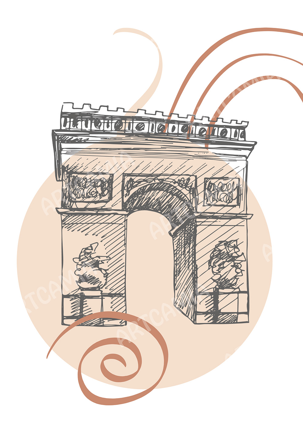 Affiche Arc de Triomphe
