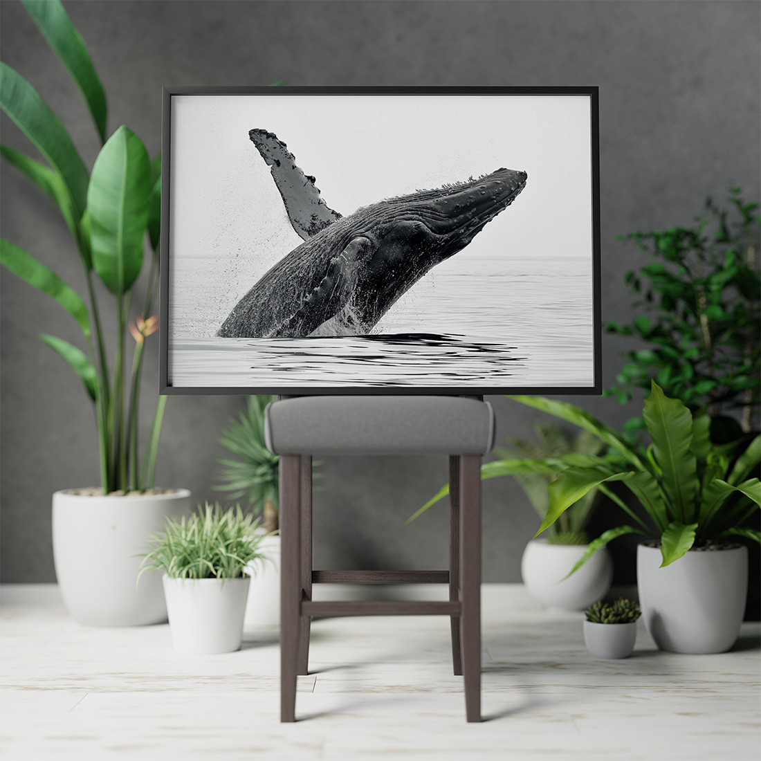 Affiche baleine Affiche baleine