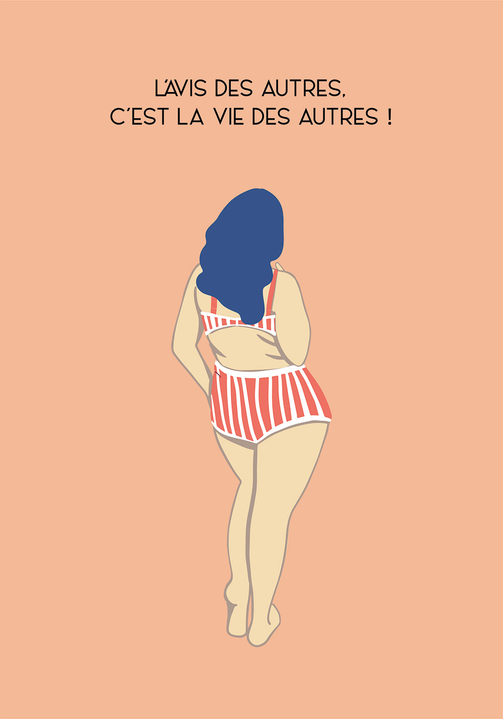 Affiche bikini