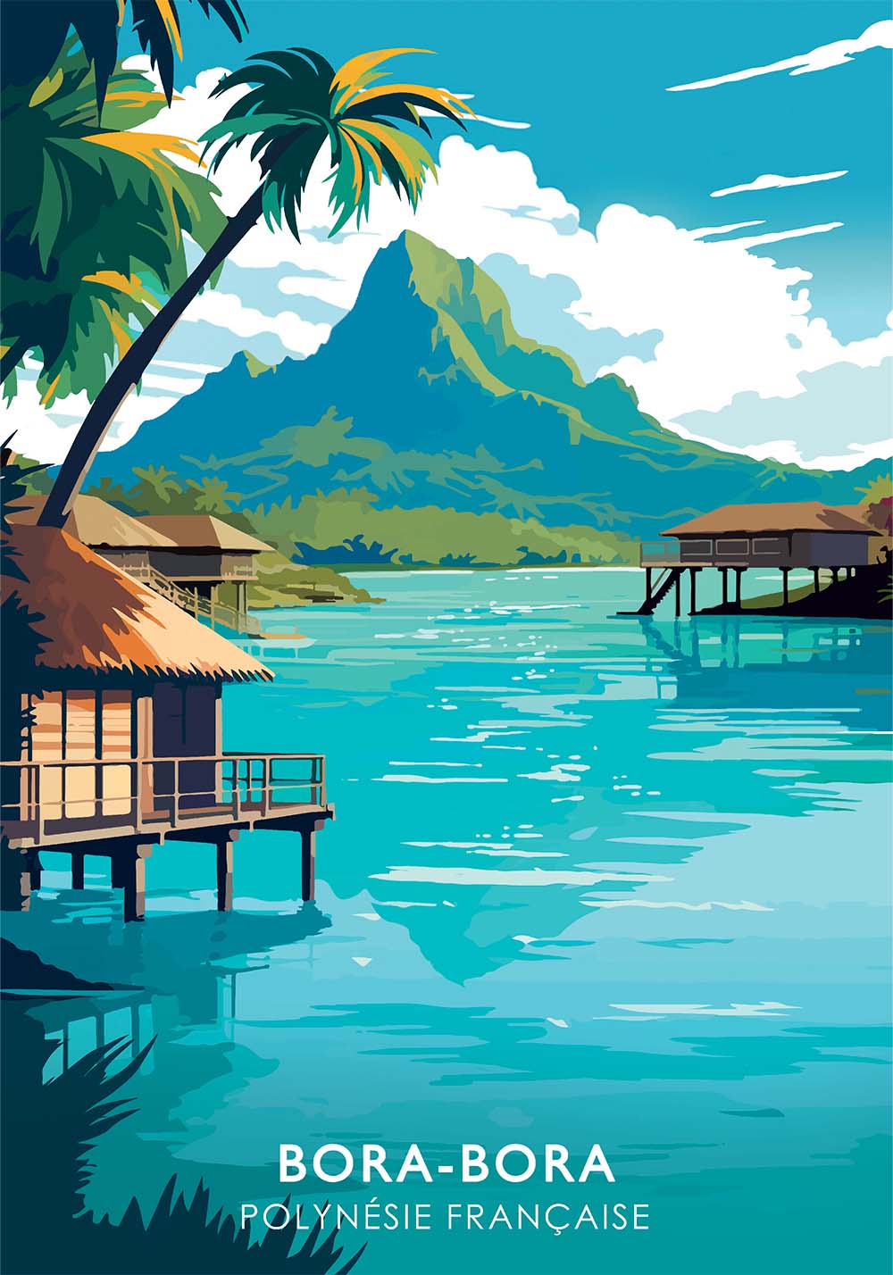 Affiche Bora-Bora