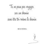 Affiche Bouddha citation