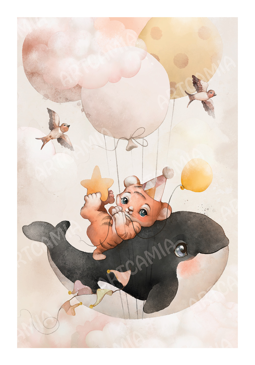 Affiche chambre enfant