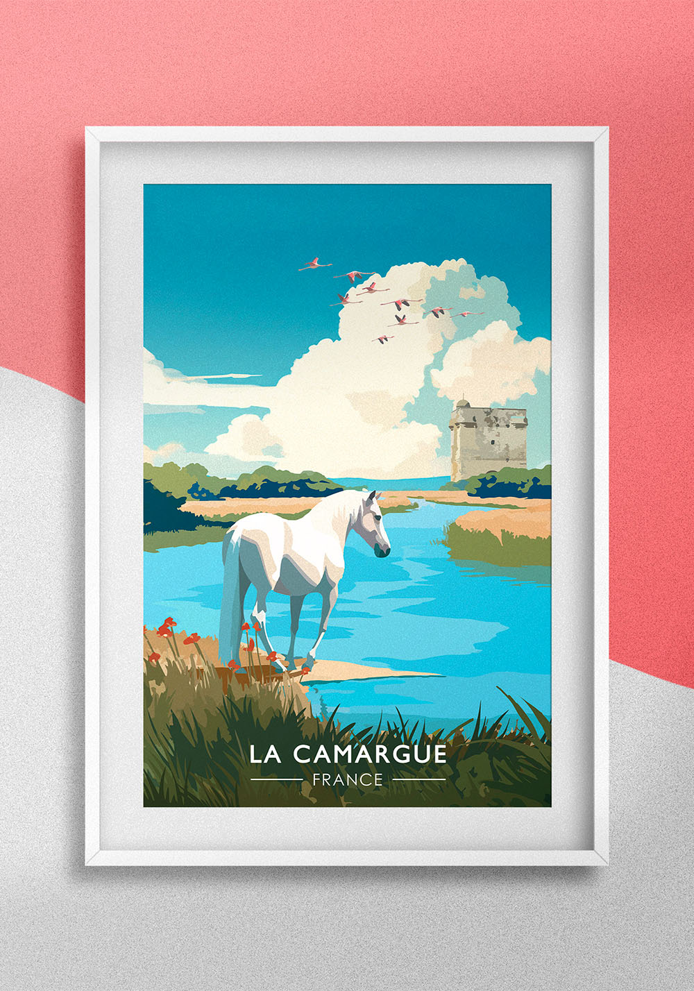 Affiche cheval