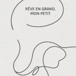 Affiche citation éléphant positive