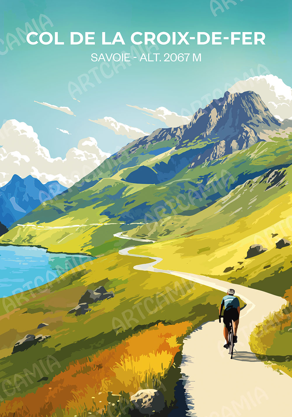 Affiche col de La Croix-de-Fer
