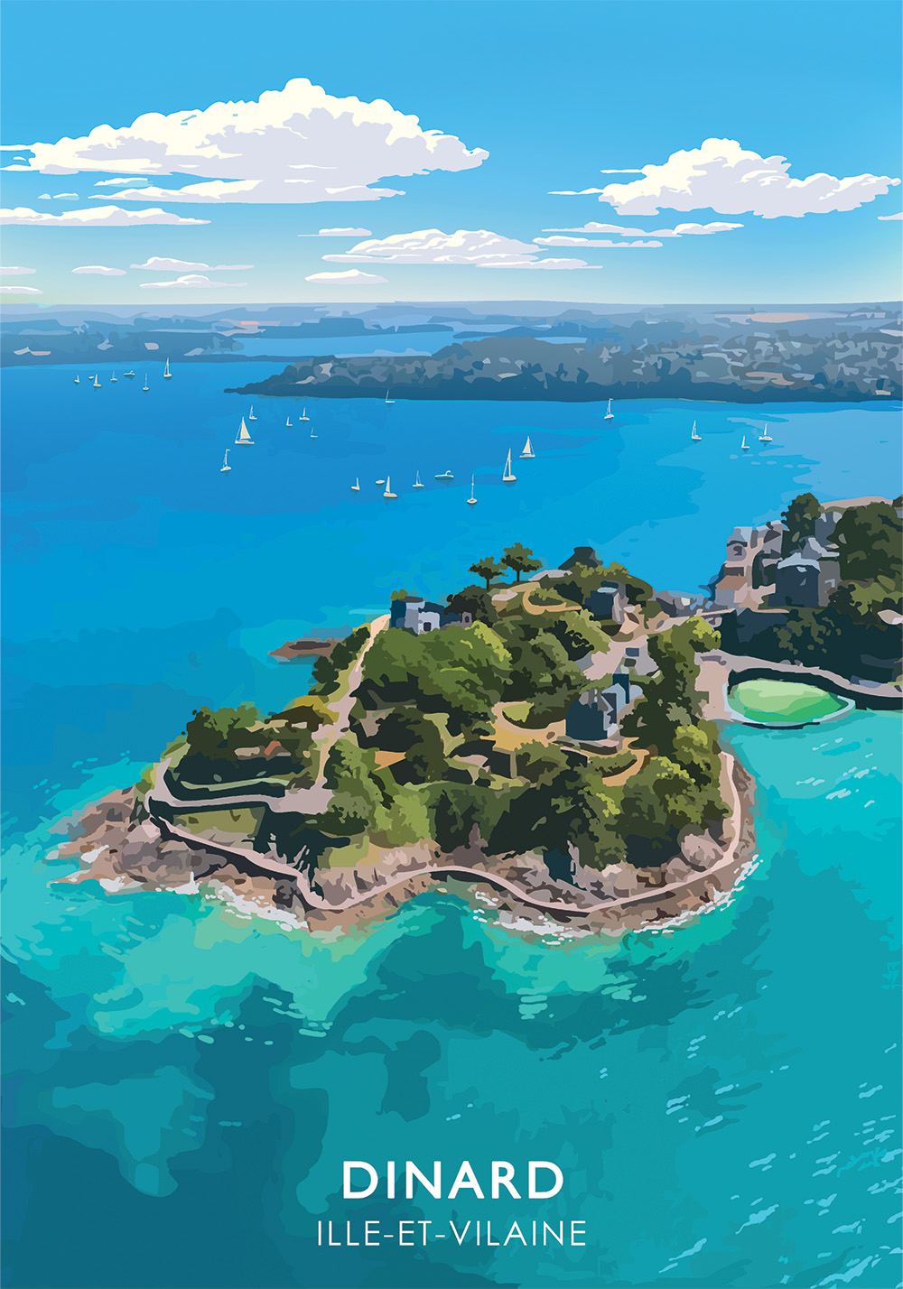 Poster Dinard