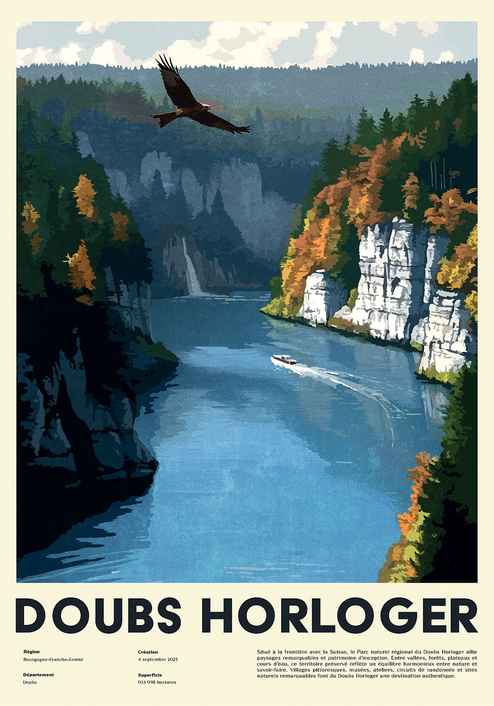 Affiche Doubs Horloger