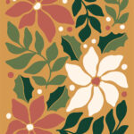 Affiche étoile de noël