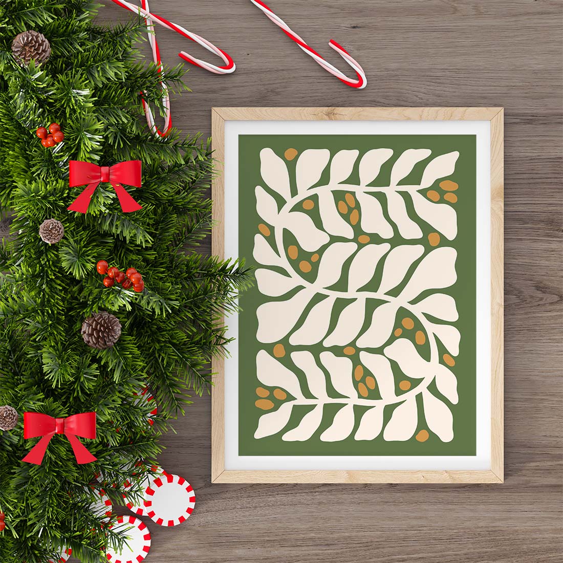 Affiche guirlande plante Affiche guirlande plante