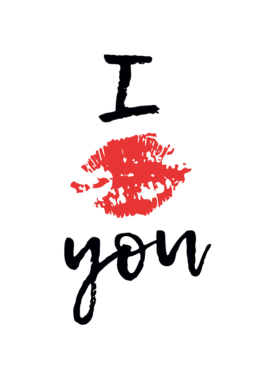 Affiche I Love You