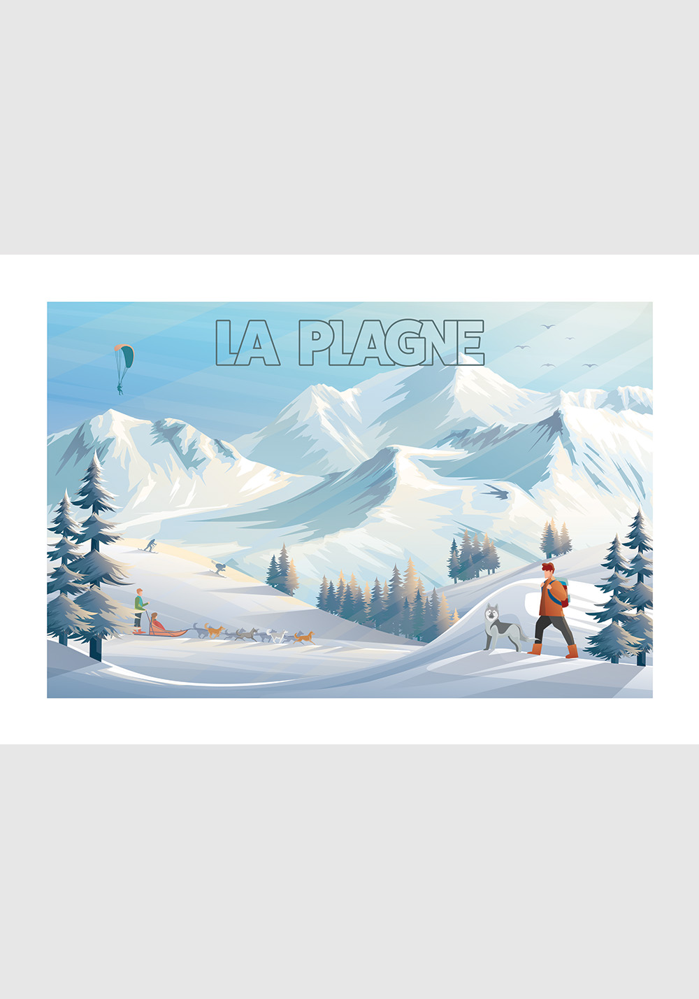 Affiche La Plagne