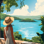 Affiche Lac de Vassivière