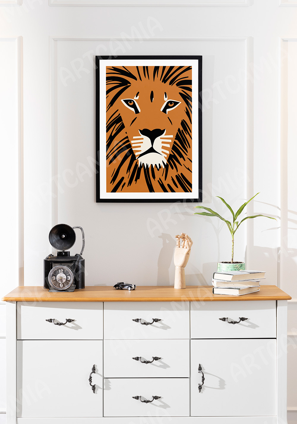 Affiche lion