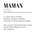Affiche maman
