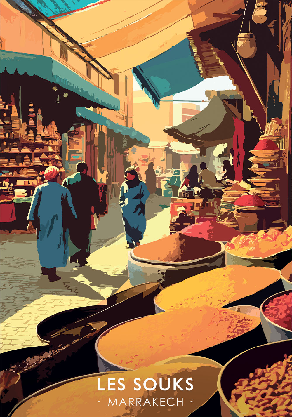Affiche Marrakech