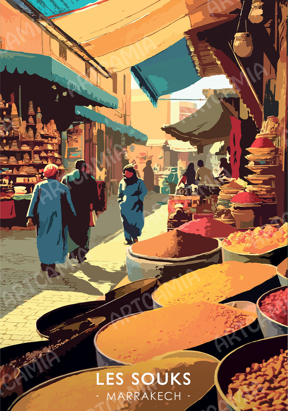 Affiche Marrakech