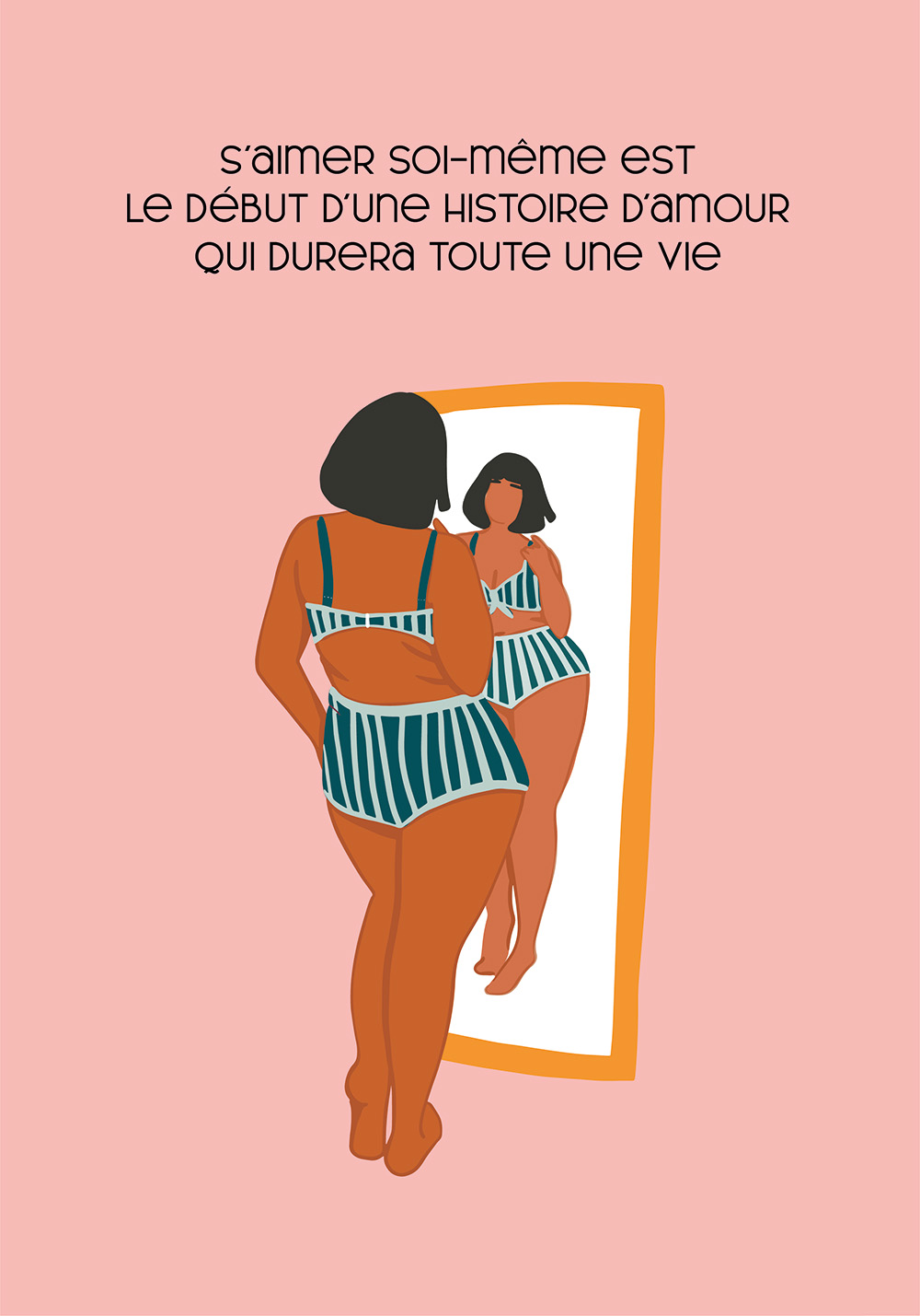 Affiche miroir