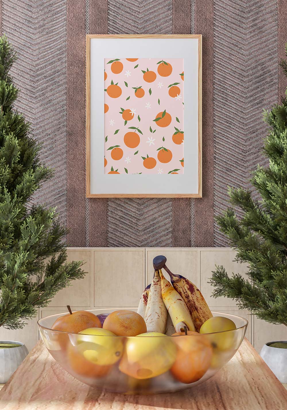 Affiche orange