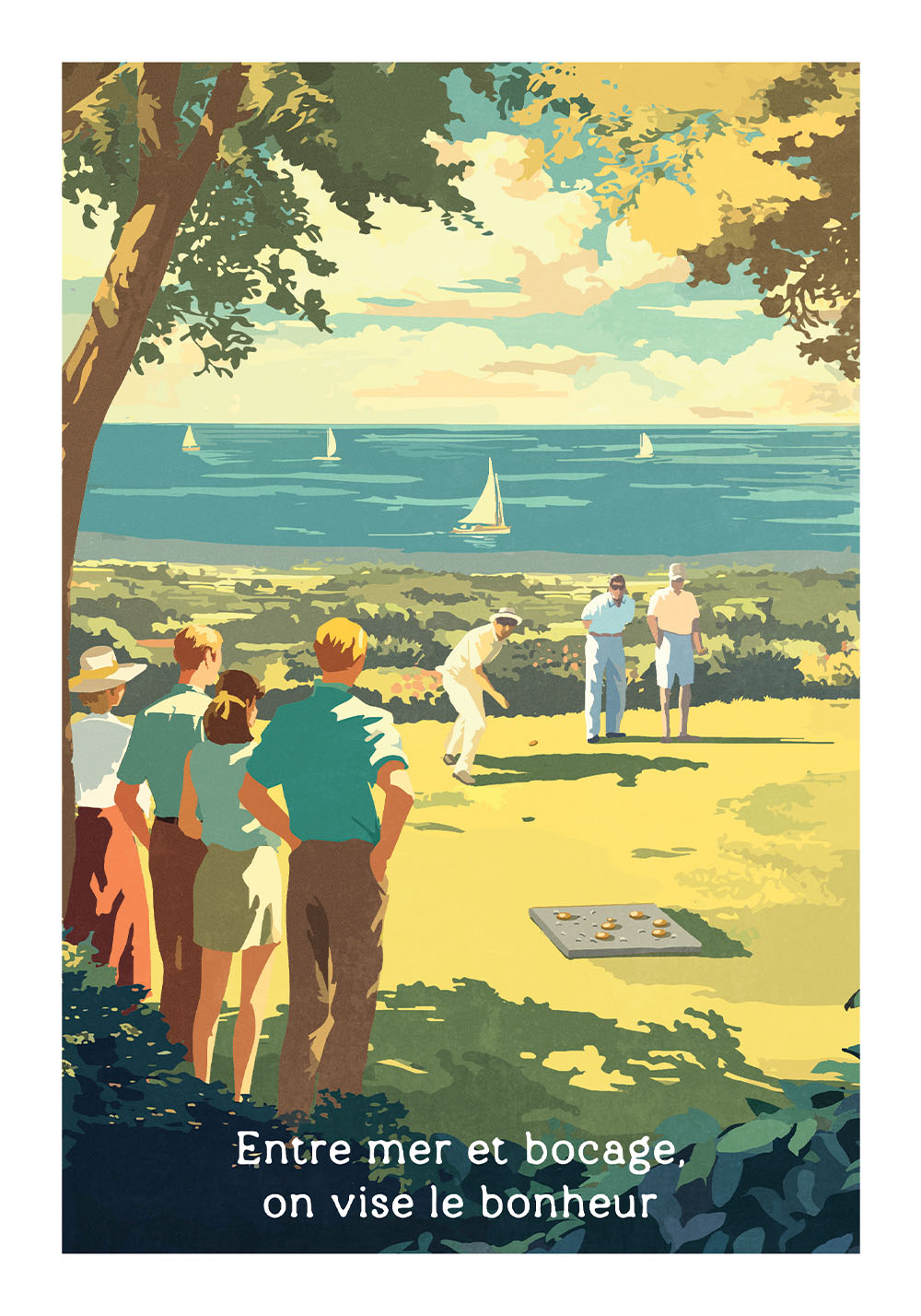 Affiche palets Vendéen