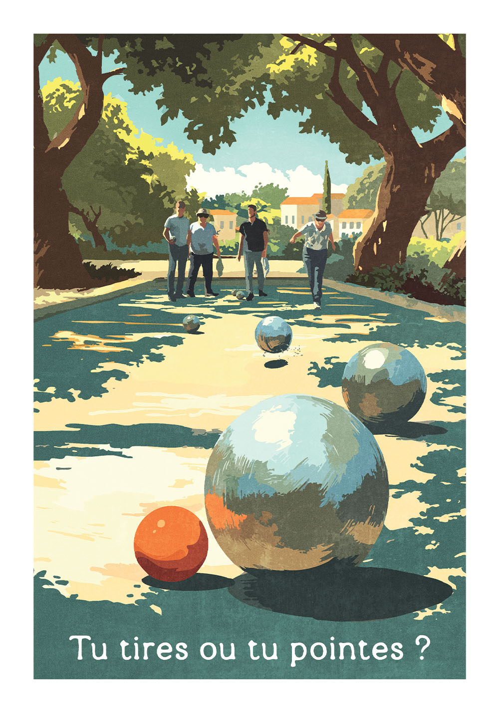 Affiche pétanque