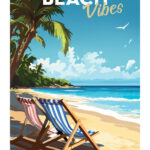 Affiche plage