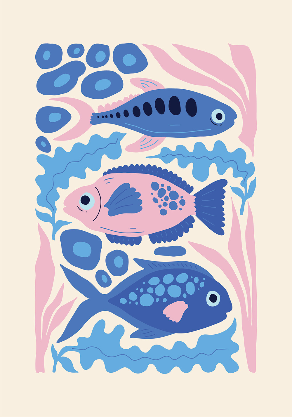 Affiche poissons