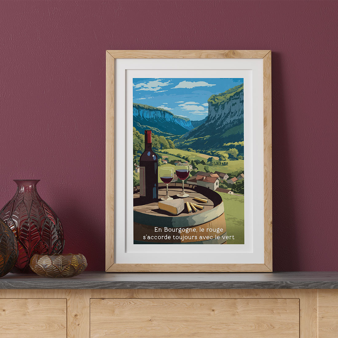 Affiche produits locaux Affiche produits locaux