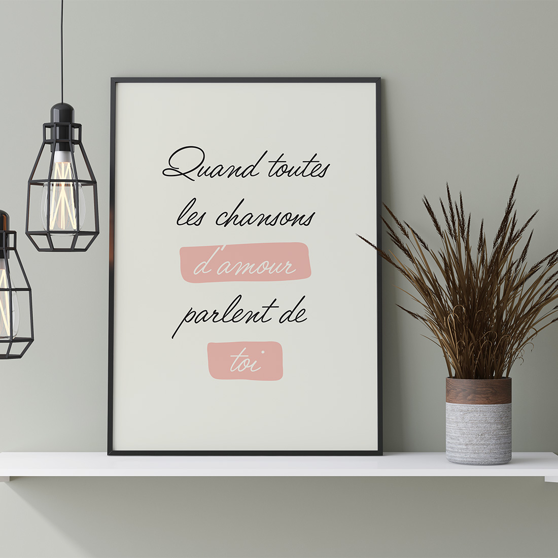 Affiche romantique Affiche romantique