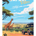 Affiche safari