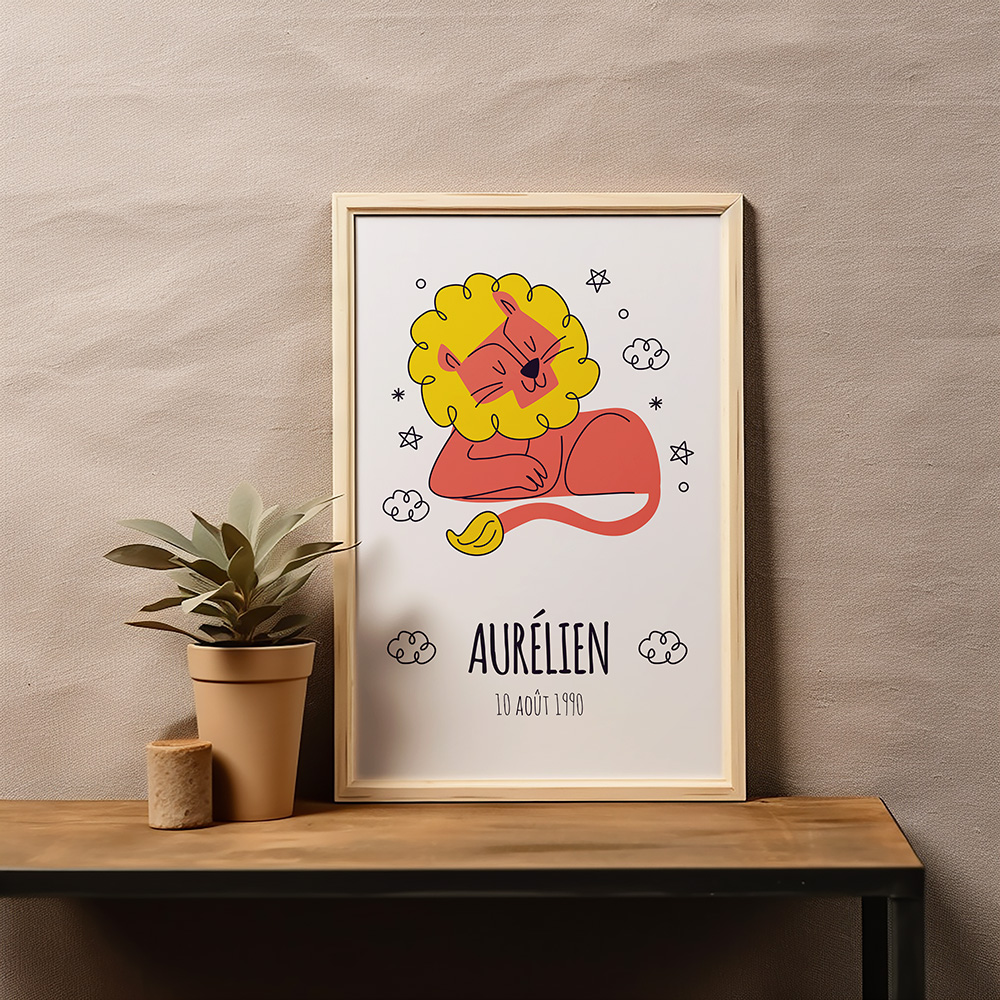 Affiche signe du zodiaque Affiche signe du zodiaque