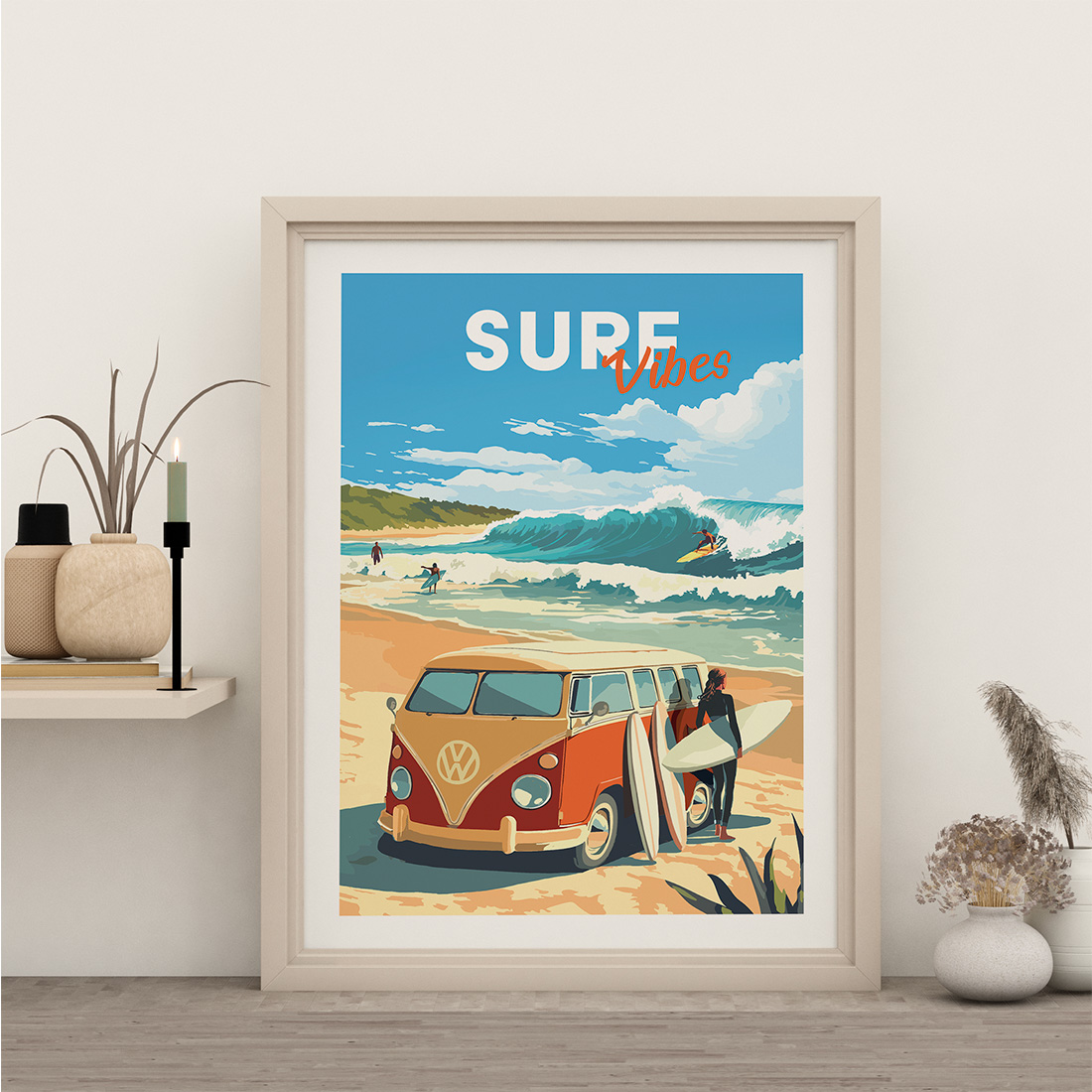 Affiche surf trip Affiche surf trip