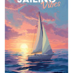Affiche voilier