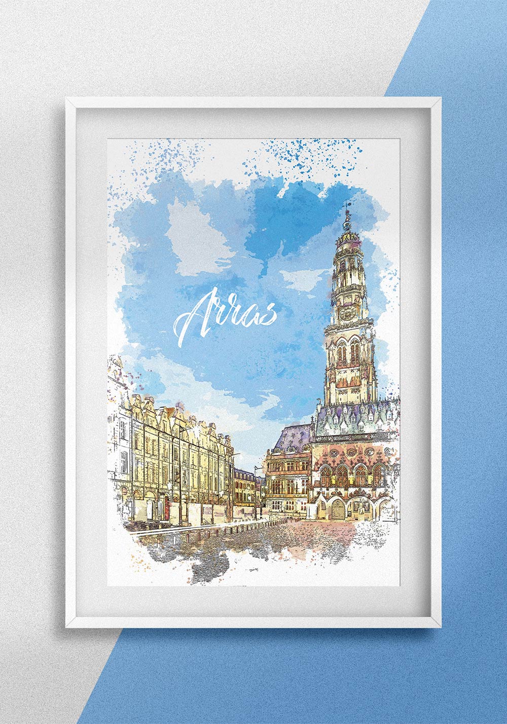 Arras ville de France Artcamia