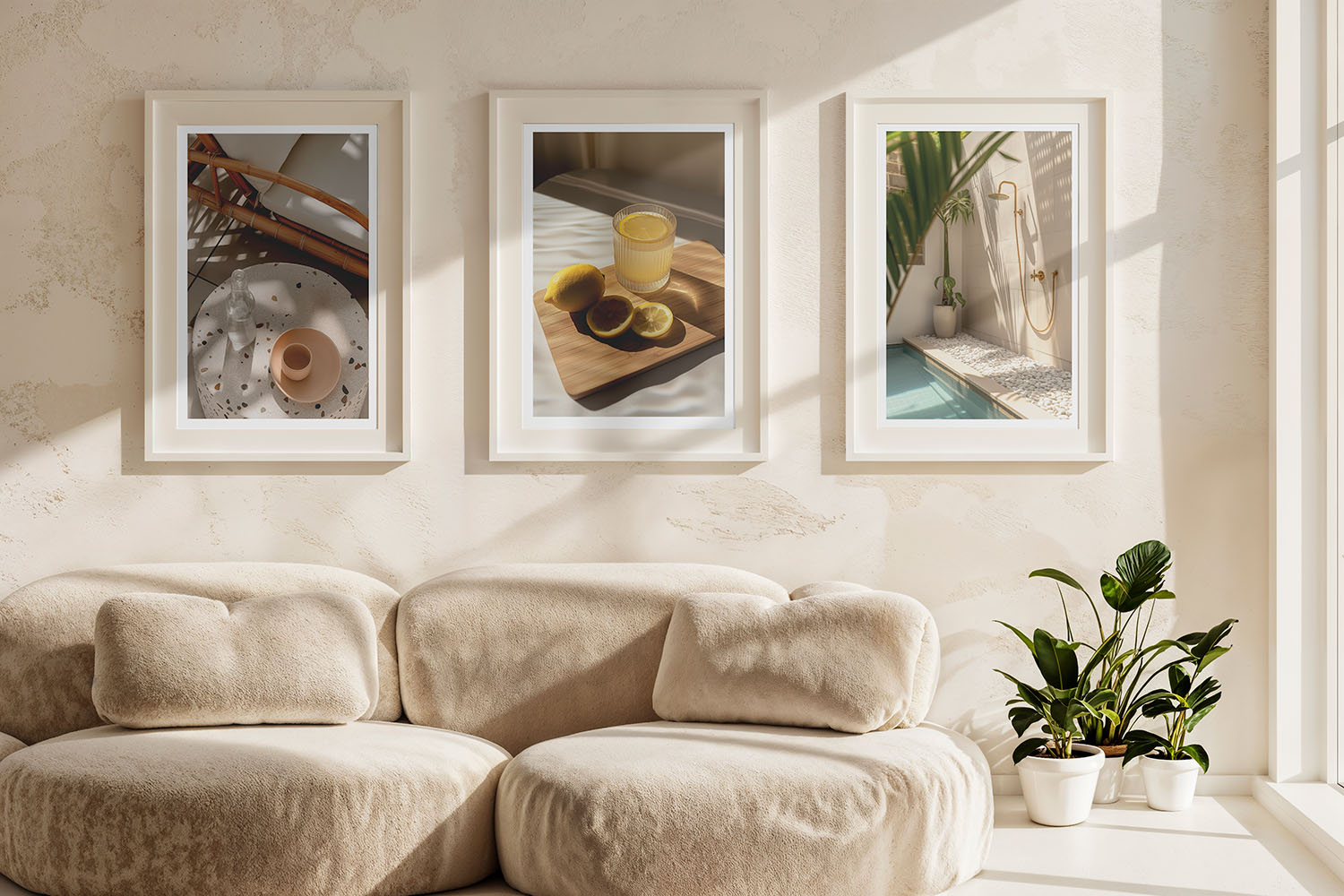 Lot de posters estivaux