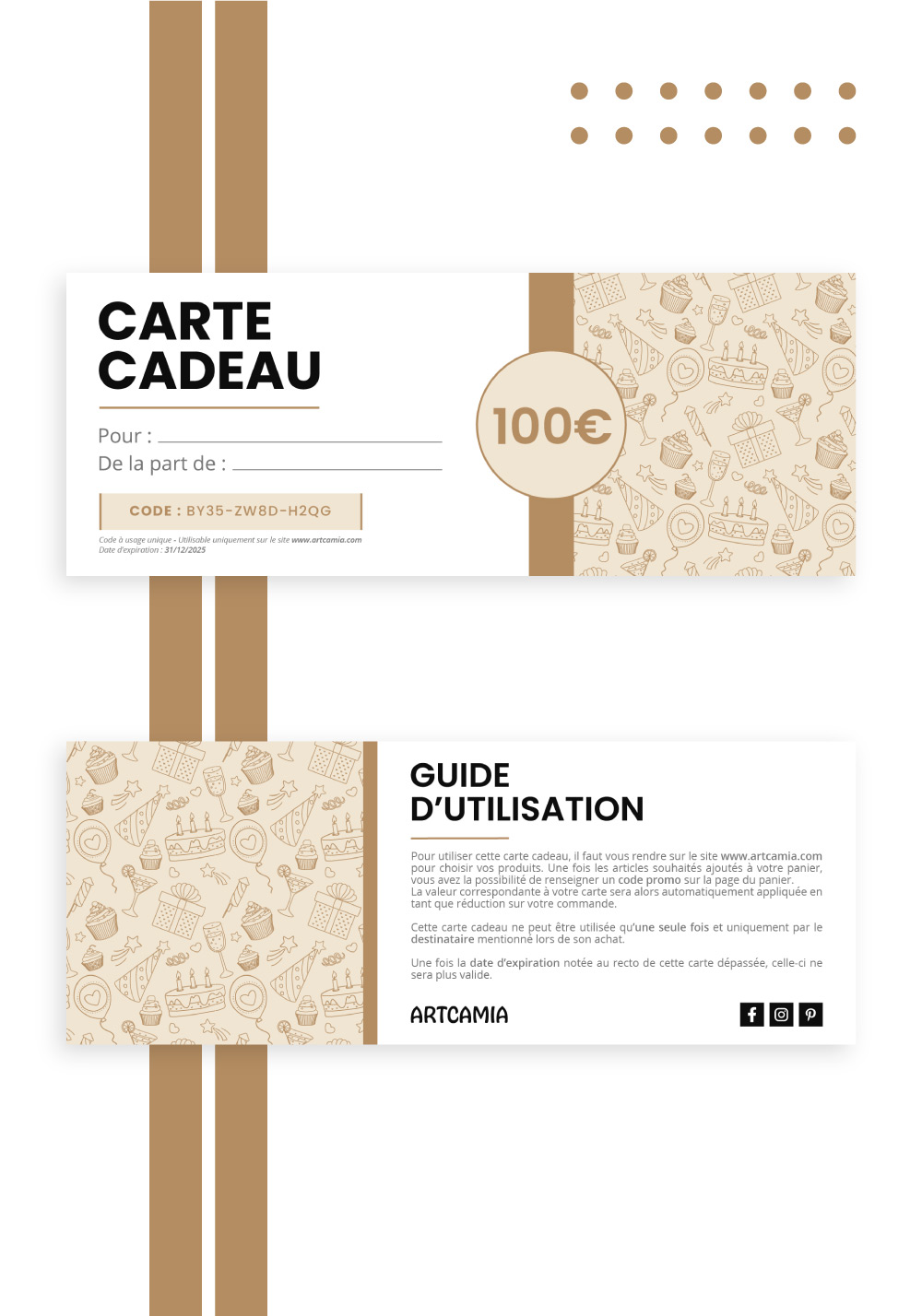 Carte cadeau anniversaire