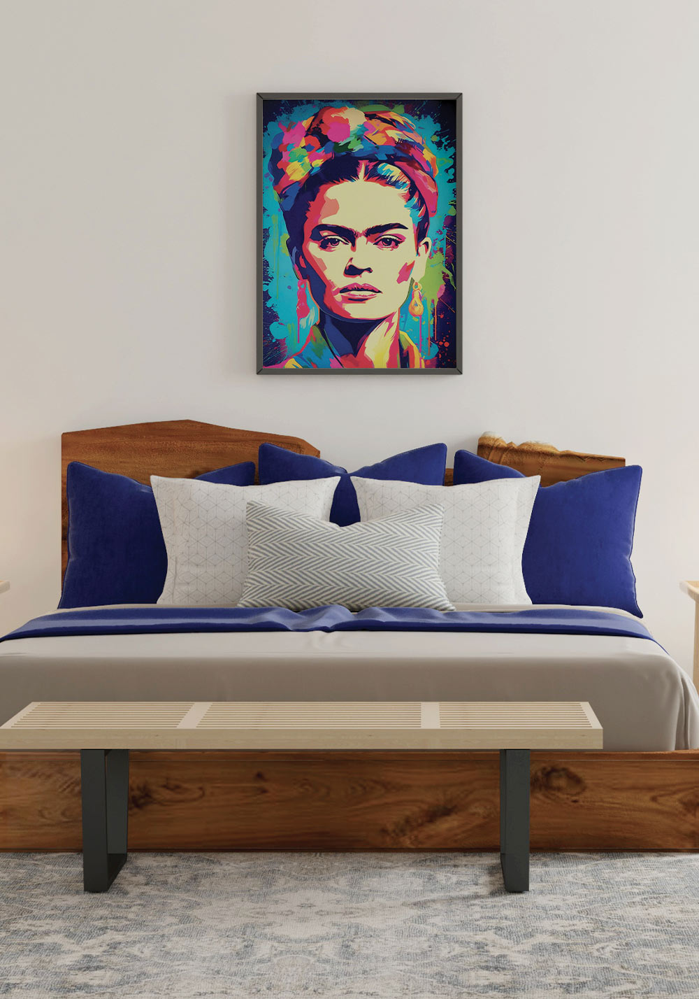 Frida affiche chambre artcamia