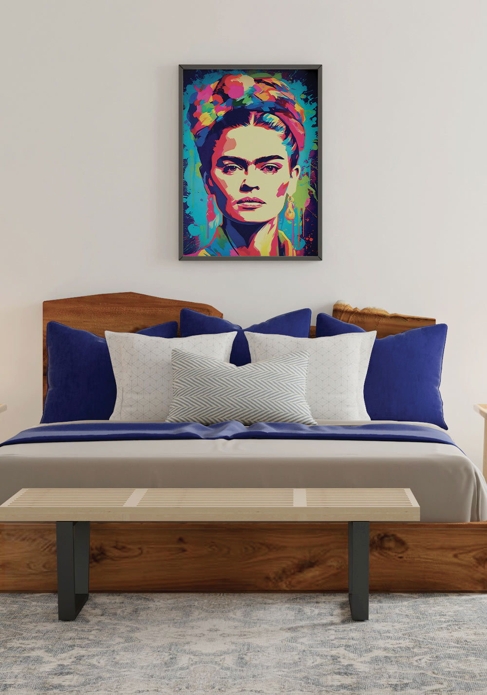 Frida Affiche chambre Artcamia