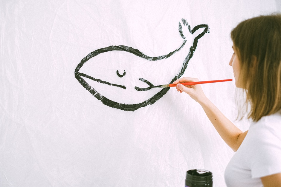 Idée dessin mural facile
