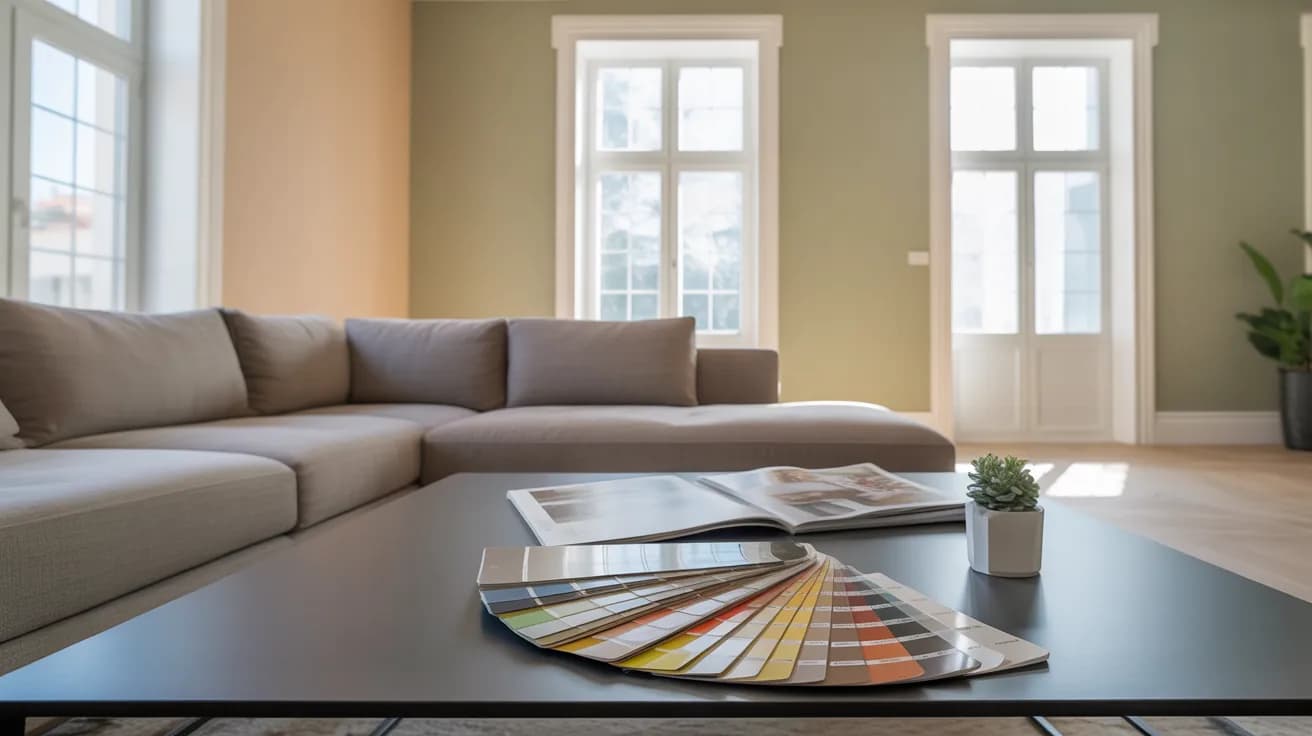 decoration peinture pour salon