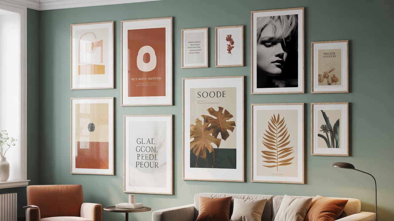 comment choisir des affiches en fonction de la couleur de ses murs