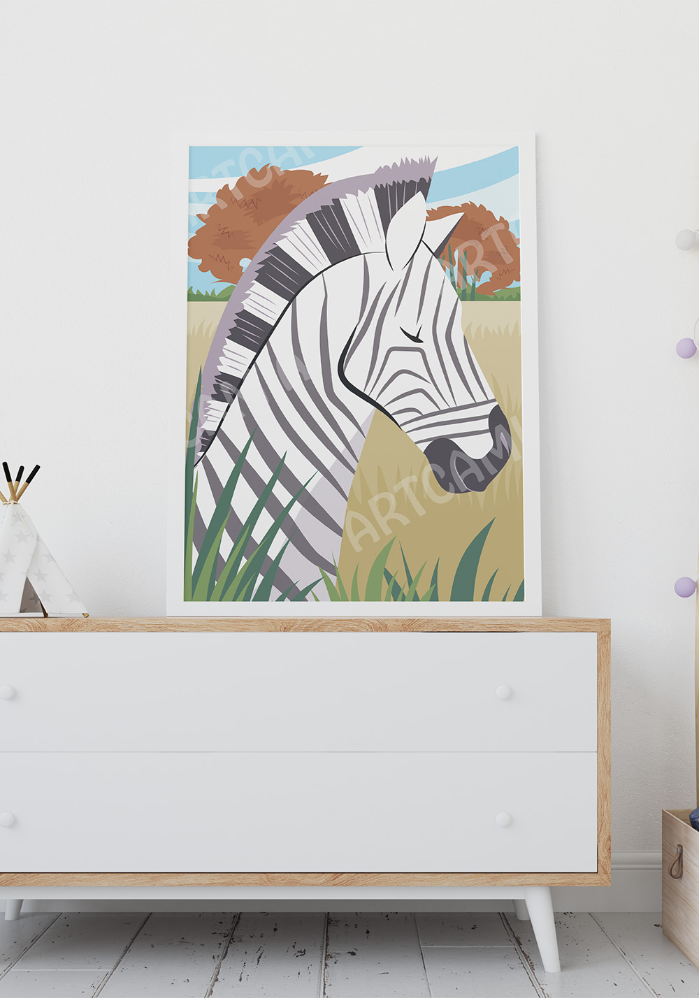 Poster animal enfant