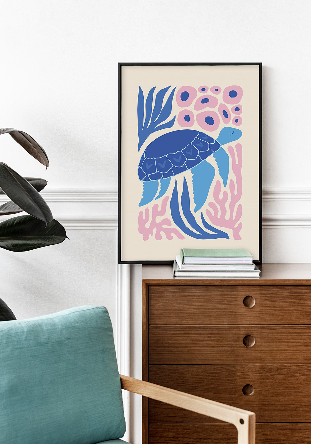 Poster animaux marins
